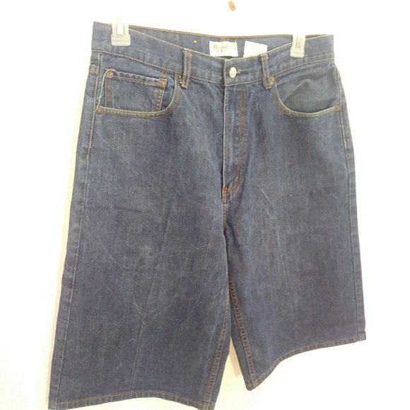 Member's Property Blue Jean Shorts - Picture 1 of 3